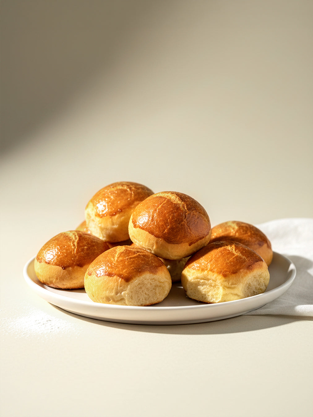 Mini brioche bun