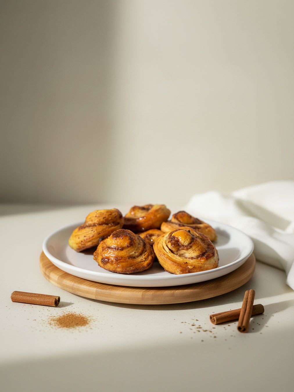Mini cinnamon rolls  
